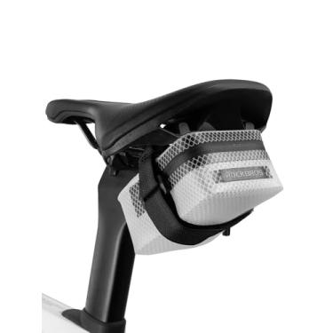 Imagem de ROCKBROS Bolsa de selim bicicleta, ultra leve, impermeável, gancho e laço, 48g, para bicicletas de estrada, montanha e dobráveis
