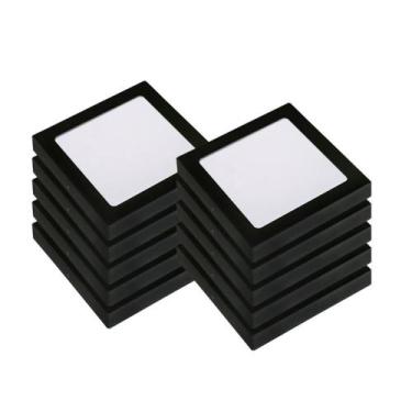 Imagem de Painel Led Pop Quadrado Sobrepor Avant 24W 4000K Preto 10 Un