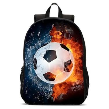 Imagem de Mochila Infantil Foot Preta - VIA LIVRE, UN, Preto