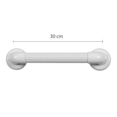 Imagem de Barra de Apoio Reta 30cm em PVC com Diâmetro de 36mm Astra