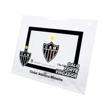Imagem de Porta Retrato de Vidro Atlético 10x15cm - Mileno