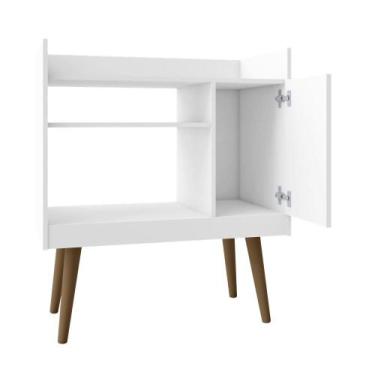 Imagem de Aparador Cantinho do Café II Bechara Branco - Moveis Bechara