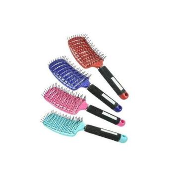 Imagem de Escova Hairdo Profissional Raquete Vazada Curva Cerâmica Original Core