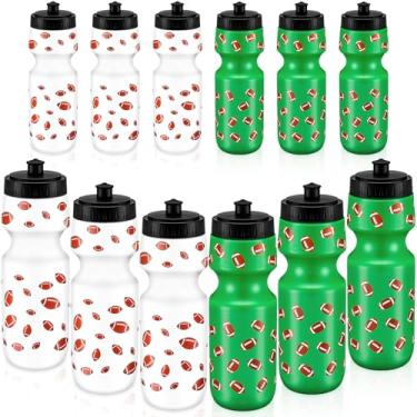 Imagem de Skybooly Garrafa de água de 680 g, garrafas de água esportivas, acessórios esportivos, garrafa de água reutilizável para jogadores, amantes de esportes, lembrancinhas de festa, academia para a maioria