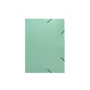 Imagem de Pasta Ofício Dello Serena Com Elástico, Verde Pastel