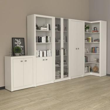 Imagem de Kit 5 Armários Multiuso de Escritório