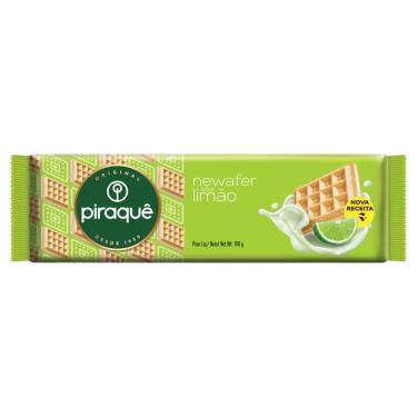 Imagem de Biscoito wafer com recheio limão piraquê newafer pacote 100G