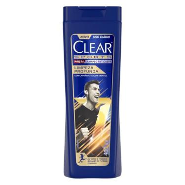 Imagem de Clear men shampoo anticaspa limpeza profunda com 400ML