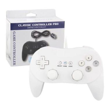 Imagem de Controle Wii Classic Controller Pro Compatível Nintendo Wii