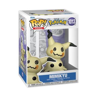 Imagem de Funko Pop! Jogos: Boneco de vinil Pokémon Mimikyu com 10 cm de altura