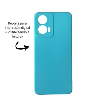 Imagem de Capa Aveludada Compatível Motorola Moto G04 Recorte Digital