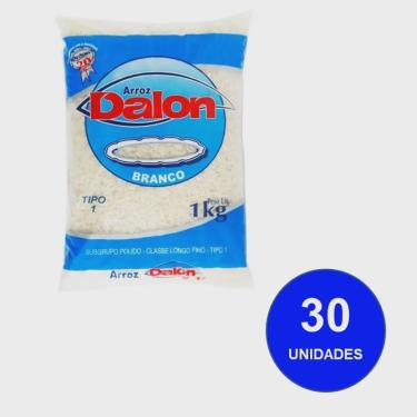 Imagem de Arroz Branco Dalon Tipo 1 1kg 30un
