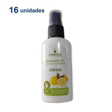Imagem de Kit 16 Bloqueador Odor Sanitário Banheiro Privada N2 Free Coco Pós Bar