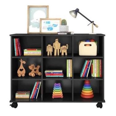 Imagem de Nicho Organizador Preto Fosco - Qmovi