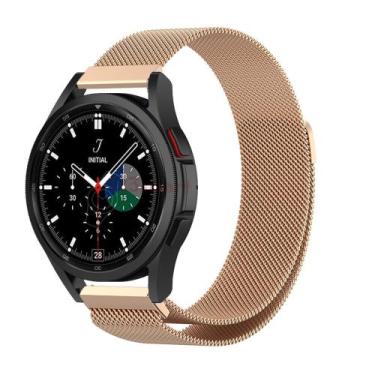 Imagem de Pulseira de Milanese Para Galaxy Watch 4/ Galaxy Watch4 Classic - Gold