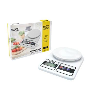 Imagem de Balanca Digital De Precisao Até 10Kg Cozinha Fitness Dieta - KOKAY