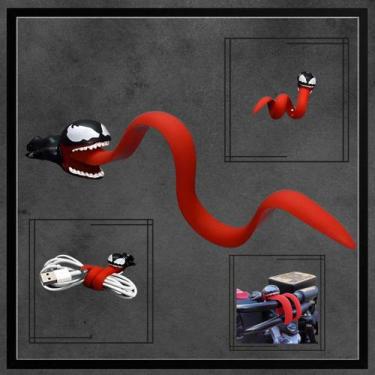 Imagem de Patinho Jack da Zueira (Com Led) -  Pato de Borracha Decora Bike Moto 