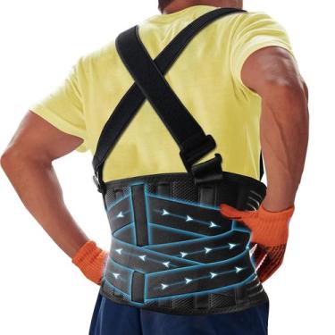 Imagem de Suporte lombar Work Back Brace DARLIS, corretor de postura, suporte lo