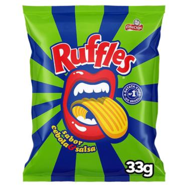 Imagem de Batata Frita Ruffles Ondulada Cebola e Salsa Elma Chips 33g