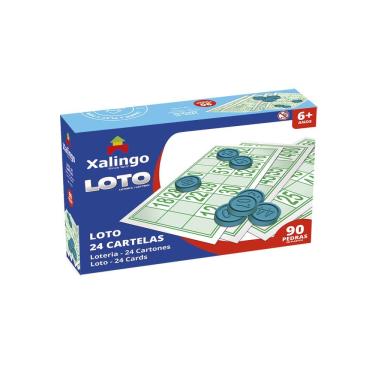 Imagem de Loto 24 Cartões Pedras Plásticas