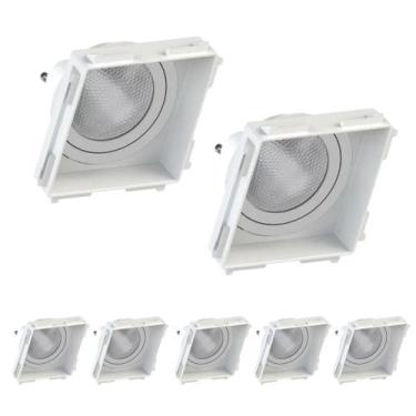 Imagem de 7 Spot Embutido Recuado no Frame PAR30 E27 - Save Energy