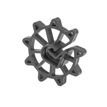 Imagem de Espaçador Plástico Circular Tramontina 25 Mm Para Ferragens (saco Com 100 Un.)