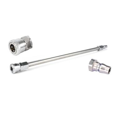 Imagem de Vara de extensão de acessórios de ar elétrico para acessórios de máquina alternativa premium conectores rápidos de ar Vac-U-Lock 9,7 polegadas