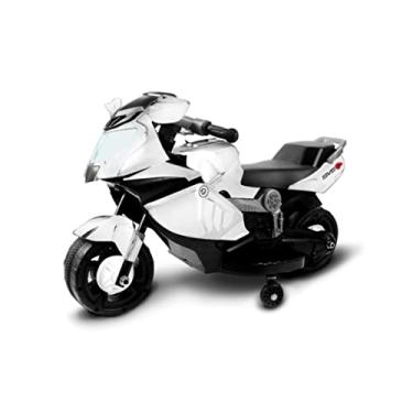 Imagem de Mini Moto Elétrica Infantil Branca, Importway, BW044BR