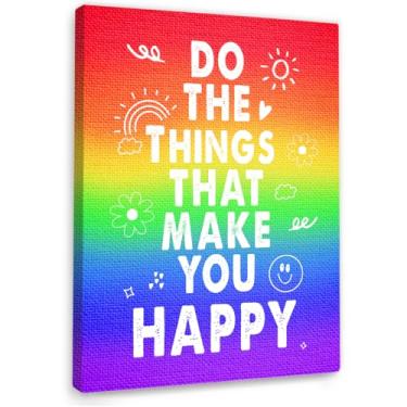 Imagem de YEOION Faça a arte de parede para decoração de parede de escritório, citações positivas, decoração de parede para sala de aula e escola