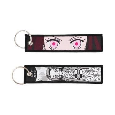 Imagem de Chaveiro Com Etiqueta De Chave De Anime Fofo Para Chaves De Carro Moch