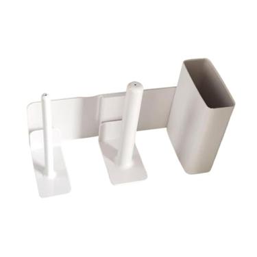 Imagem de WeiLaiKeQi Organizador de copos para máquina de raspadinha FS301, FS300 Acessórios Suporte lateral para copos, tampas, tubos para mesa de escritório e bar