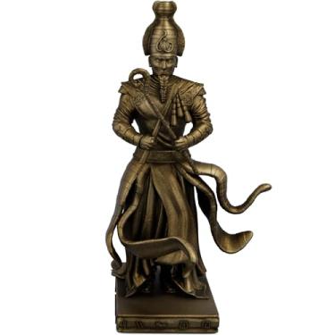 Imagem de Estátua Osíris Deus Dos Mortos e do Renascimento Egípcio - Estatueta (Cor Ouro Velho)