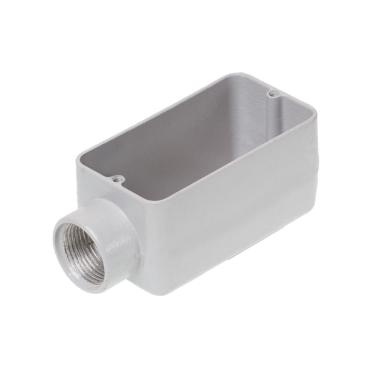 Imagem de Condulete Alumínio Com Rosca E BSP Sem Placa - Wetzel 3/4" E002030031