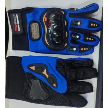 Imagem de Par Luva Motoqueiro Motociclista Proteção Moto Tamanho Único Asp - oem