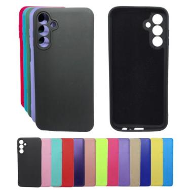 Imagem de Capa Aveludada Proteção Capinha Para Galaxy A15 M15 Silicone - Mustang