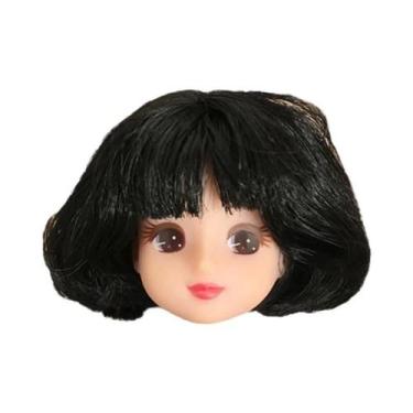 Imagem de Cabeças De Boneca Licca Careca Fofas Para Crianças DIY Maquiagem Práti