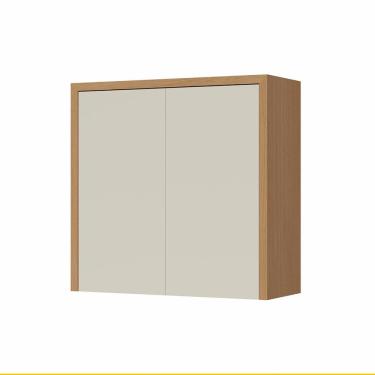 Imagem de Armario Aereo Condessa 2 Portas 80cm 100 MDF CRV-CRG Nesher