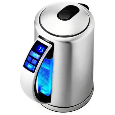 Imagem de Chaleira Elétrica 1,7 L com Desligamento Automático, Aço Inoxidável 110V 1500W, DOPUDO, Prata