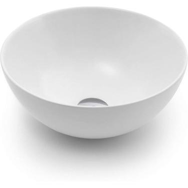 Imagem de Cubo de Apoio Redondo Mesa Banheiro Lavatório 320x130mm Branco Esmaltado Docol