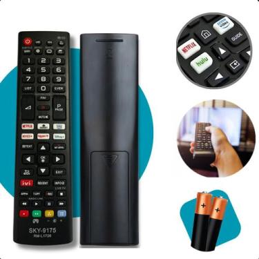 Imagem de Controle Remoto Universal Tv Tv  2 Unidades + Pilhas Inclusas - LIPPIN