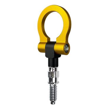 Imagem de Tow Hook Engate Reboque Carro Camionete Universal Amarelo