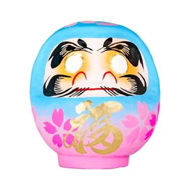 Imagem de Daimonya Boneca Daruma - Edição Especial - Sakura Azul-Céu De 4,7"