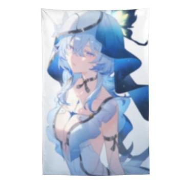 Imagem de LIEGBMEU Sexy Bikini Hot Anime Girl Tapeçaria 152.4 cm x 228.6 cm Interior Exterior Wall Quilt Art Decoração de Tapeçaria Caprichosa, AF145