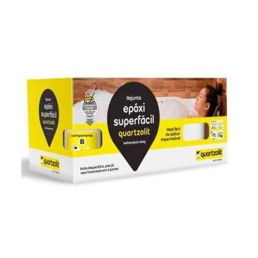 Imagem de Rejunte Epoxi Superfacil Verde Floresta 1,0kg - Quartzolit