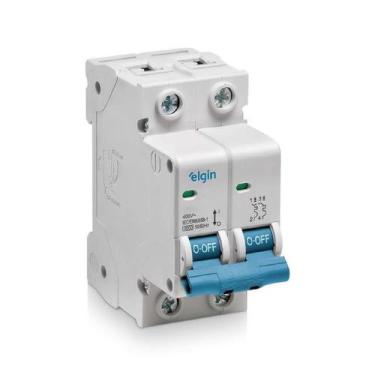 Imagem de Disjuntor DR Bipolar 25A 30MA Elgin
