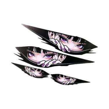 Imagem de Conjunto De Adesivos De Vinil À Prova D'água Para Motocicleta Com Olho