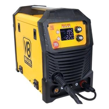 Imagem de Máquina de Solda V8 195i 220V Mig Mag Tig Eletrodo com Gás Leve Duráve