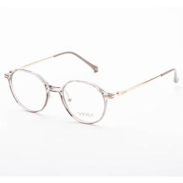 Imagem de Armação Feminina Safira Redondo AM3149 C5 48, Único