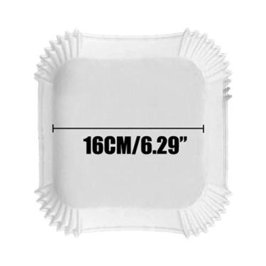 Imagem de Forro De Papel Pergaminho Descartável Para Fritadeira a Ar, 50 Peças, 