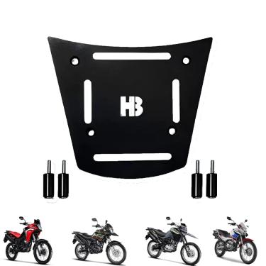 Imagem de Bagageiro Suporte Baú Base Ferro Sahara 300 Xre Hot Bikers